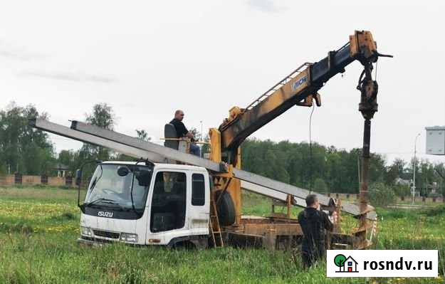 Аренда ямобура Установка столбов лэп Шпунт Бурение Пушкино - изображение 1