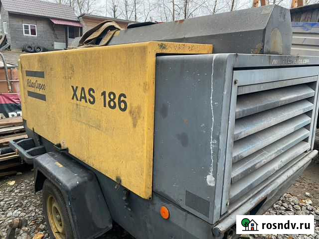 Дизельный компрессор Atlas Copco XAS 186 Череповец - изображение 1