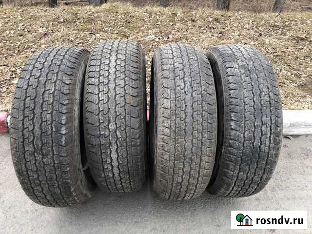 265/65 R17 шины летние Бриджстоун как Новые 4шт Нижний Тагил - изображение 1