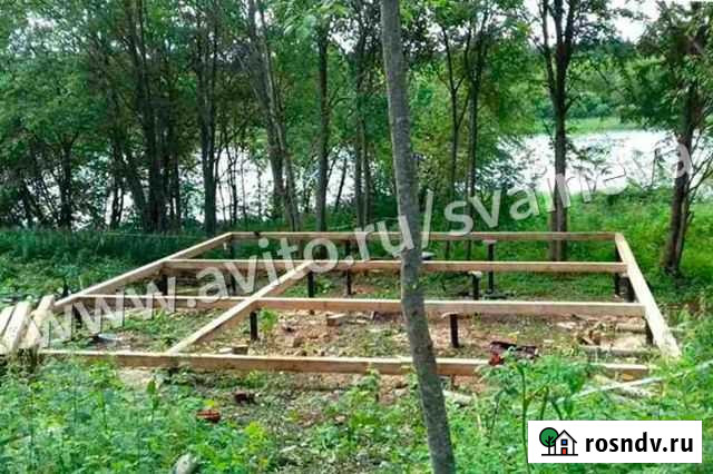 Фундамент из винтовых свай 6*6 Кипень - изображение 1