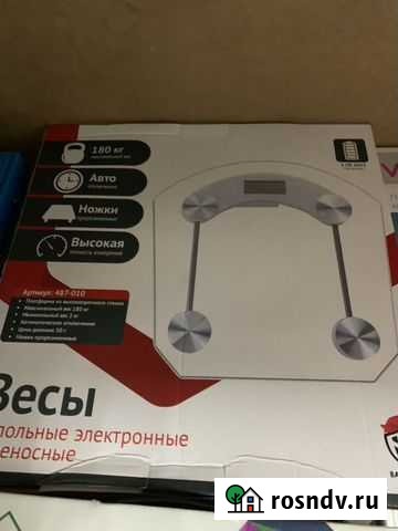 Весы напольные электронные Абакан - изображение 1