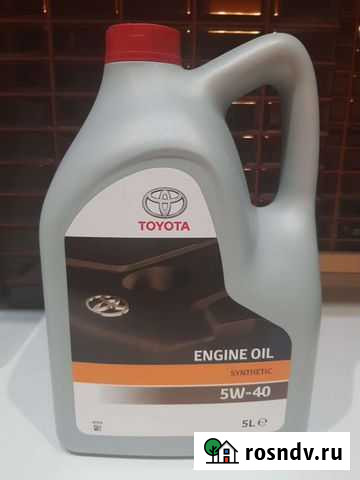 Масло моторное toyota 5w40 Калининград - изображение 1