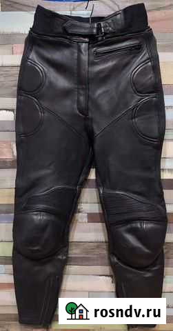 Мотоштаны IXS кожа Калуга - изображение 1