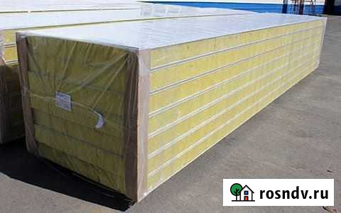 Стеновые сэндвич-панели псм (минвата) Копейск - изображение 1