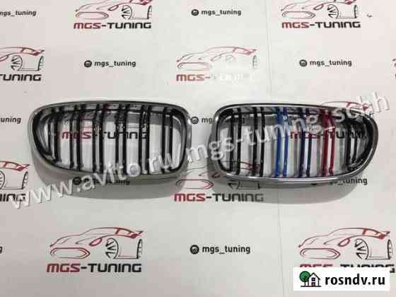 Решетка хром m с триколором Bmw 5 Series F10 Сочи