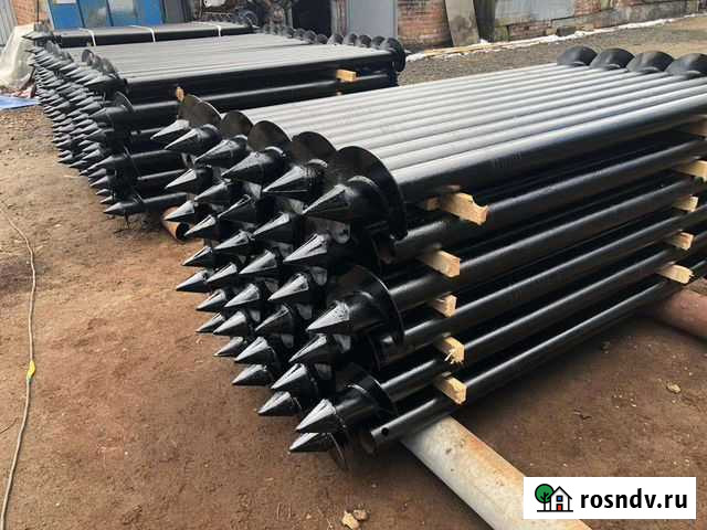 Винтовые сваи от производителя, доставка, монтаж Элиста - изображение 1