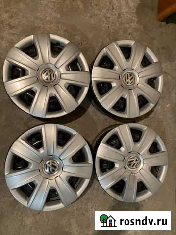 Штампованные диски 5х100 с колпаками Нововоронеж - изображение 1