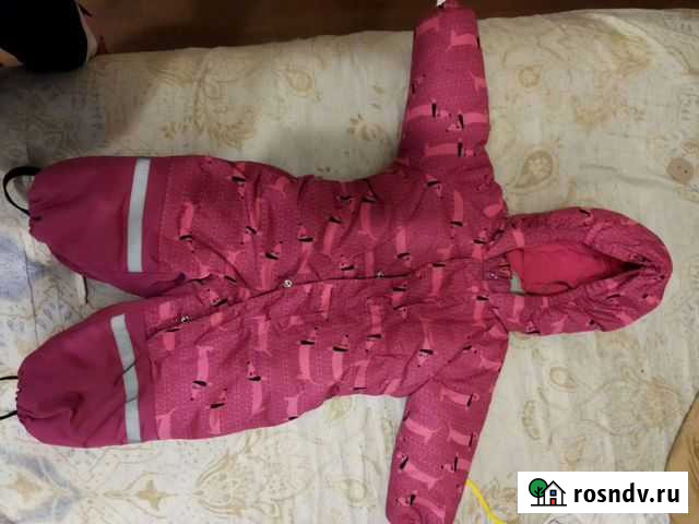 Зимний комбинезон для девочки 80 Москва - изображение 1