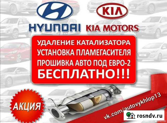 Ремонт выхлопных систем удаление катализаторов Саранск - изображение 1