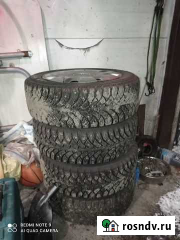 Зимняя резина r16 205 55 Сергиев Посад - изображение 1