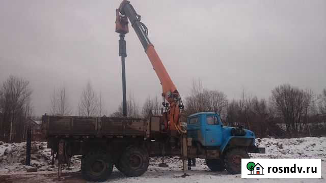 Убм-85. Монтаж больших винтовых свай Петрозаводск - изображение 1