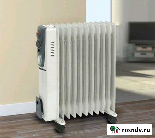 Мощный масляный обогреватель на 11 секций Севастополь - изображение 1