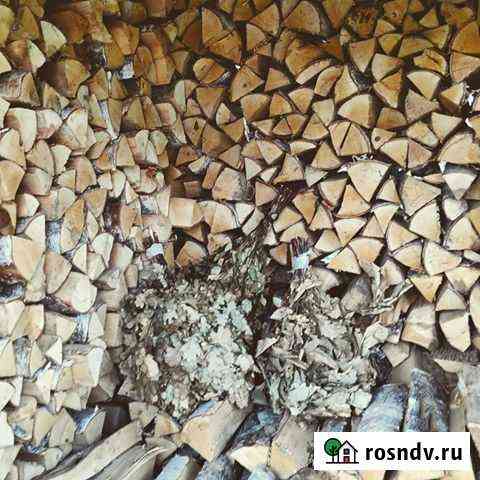 Дрова колотые. Береза колотая. Доставка Правдинский