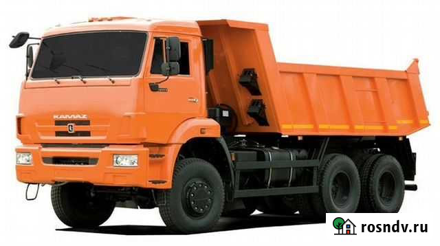 Доставка песка щебня чернозем услуги самосвала 15т Губкин - изображение 1