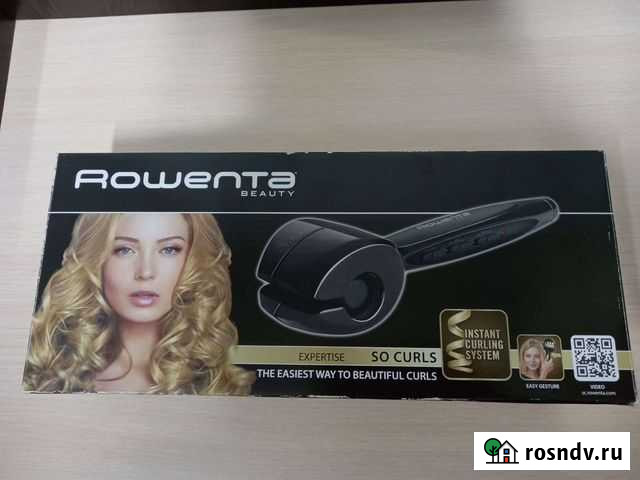 Новые электрощипцы,плойка Rowenta So Curls Cf3610d Анапа - изображение 1