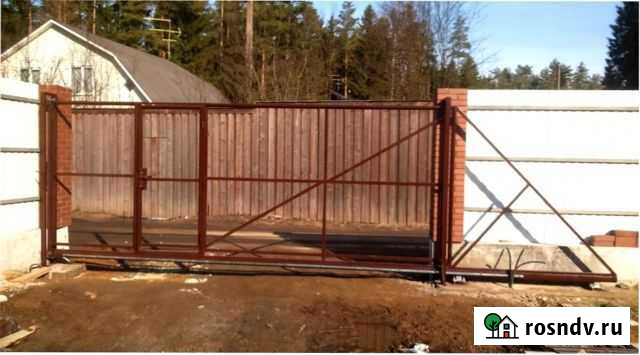 Каркас откатных ворот Солнечногорск - изображение 1