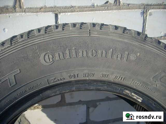 R16 Continental комплект шин (цена за все) Октябрьский - изображение 1