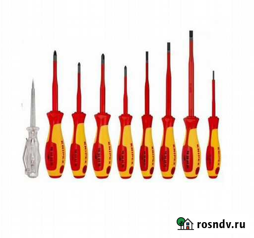 Набор фирменных отверток Knipex, 8 шт. + Wera инд Воронеж - изображение 1