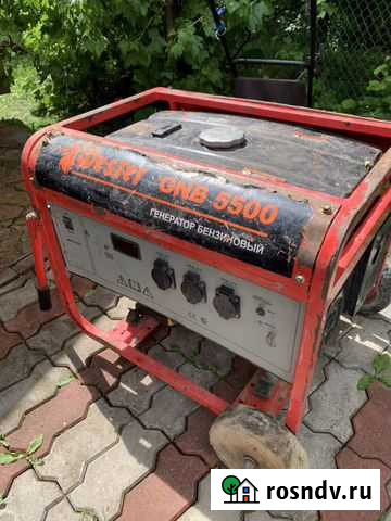 Бензиновый генератор Wester gnb5500 Сосново - изображение 1