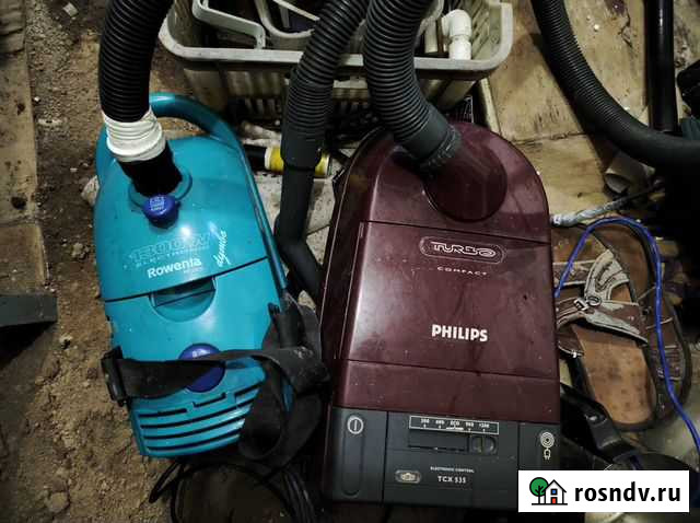 Пылесосы Philips и Rowenta б/у Смоленск - изображение 1
