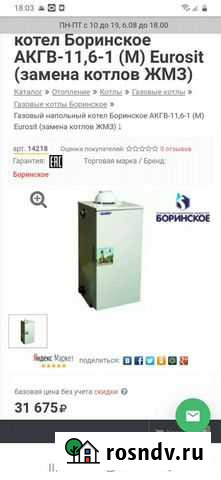 Газовый котел Старая Русса - изображение 1