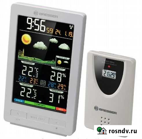 Метеостанция Bresser ClimaTemp WS, белая Ярославль - изображение 1