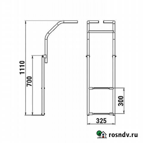 Трап 1100х325 мм складной для надувных лодок Санкт-Петербург - изображение 1
