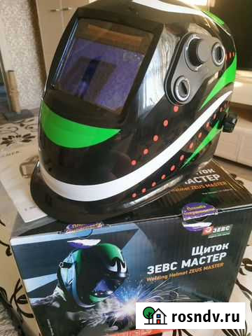 Щиток сварщика Мастер Зевс хамелеон Березовка - изображение 1