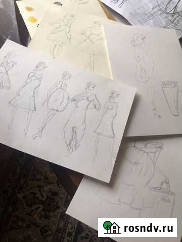 Создам эскиз платья/юбки/комбинезона,воплощаюмечты Кемерово - изображение 1