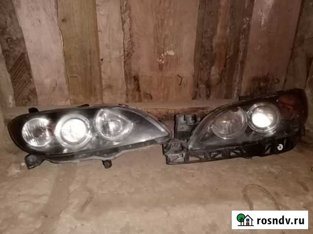 Фары передние левая, правая Mazda 3 1.6,105л.с.bk Карабаново - изображение 1