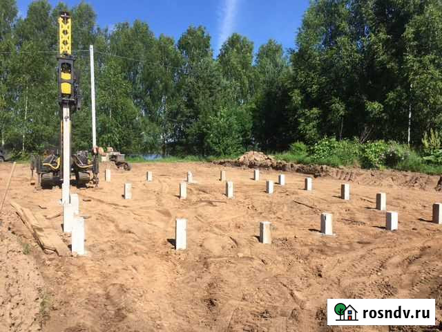 Фундамент на железобетонных сваях Калязин - изображение 1