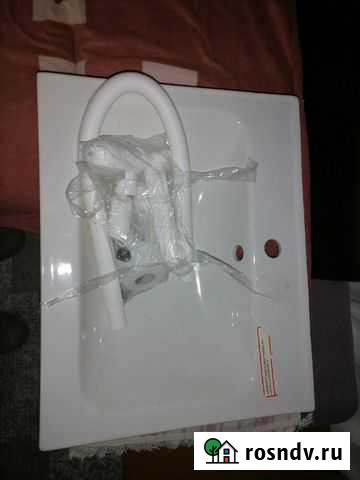 Раковина (63+49) +Сифон(Новая) Старая Русса - изображение 1