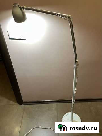 Торшер напольный IKEA белый Москва - изображение 1