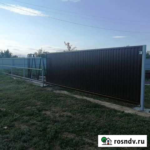 Откатные ворота на въезд Краснодар Краснодар - изображение 1