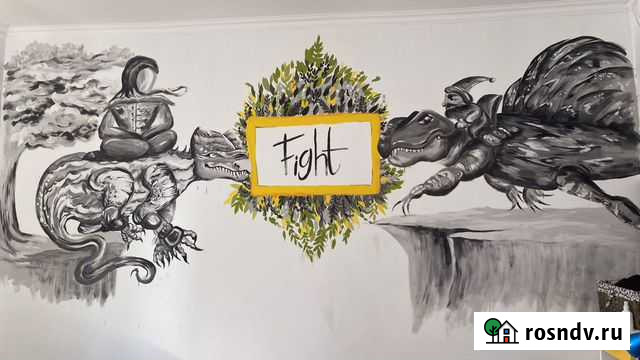 Роспись стен, одежды, картины на заказ Сочи - изображение 1