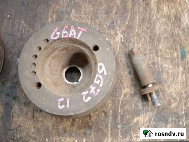 Mitsubishi Pajero 6g72 12 шкив коленвала Краснознаменск - изображение 1