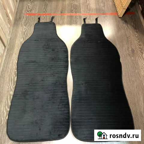 Накидки на сидения велюр черный Владикавказ - изображение 1