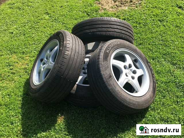 Колёса Toyota летние шины Kumho 215/60/r16 Дмитров - изображение 1