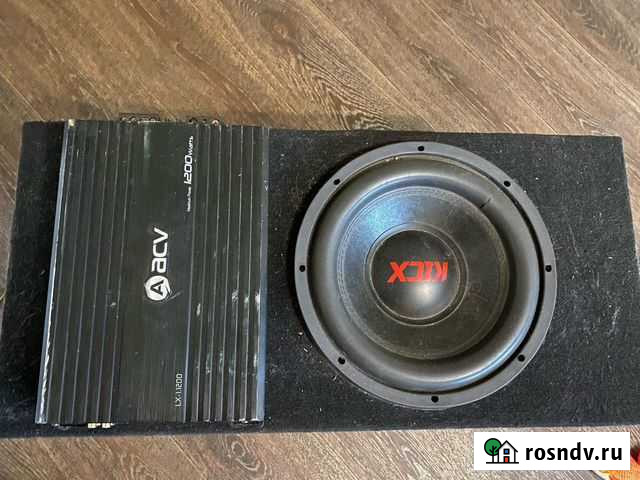 Сабвуфер kicx12 Ярославль - изображение 1