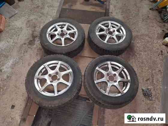 Зимние колеса R14. 4 100 Краснодар