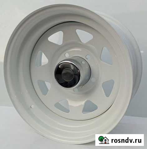 Диски новые R15x7, 5x139.7, ET-19 Белый глянец Бронницы - изображение 1