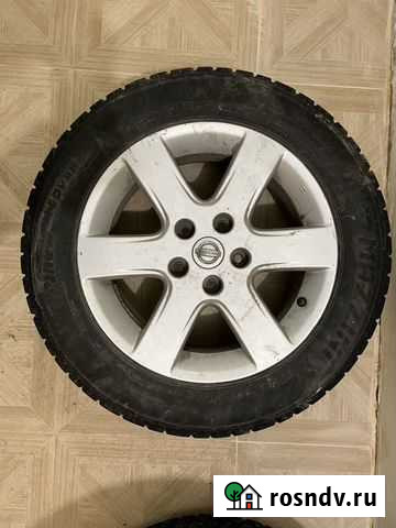Диски 5x114.3 r16 с резиной Азов - изображение 1