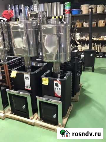 Печь банная 14м3 Сургут - изображение 1