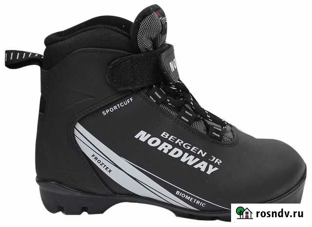 Кт Лыжные ботинки Nordway Bergen JR Black UK: 34 Москва - изображение 1