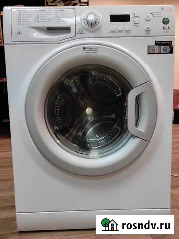 Стиральная машина hotpoint-ariston 6кг. Гарантия Череповец - изображение 1