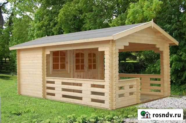 Беседка с летней кухней из минибруса 4000*6000 мм Ногинск - изображение 1
