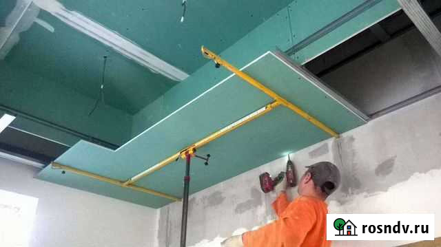 Монтаж гипсокартона, вагонки, мдф панелей, пвх, ст Чебоксары - изображение 1