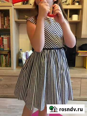 Платье для девочки размер 134-140 Москва - изображение 1