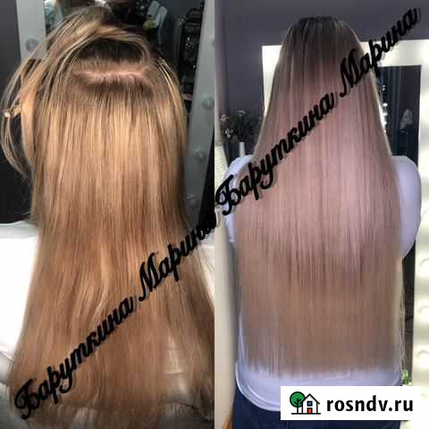 Наращивание волос, снятие, коррекция Новосибирск - изображение 1