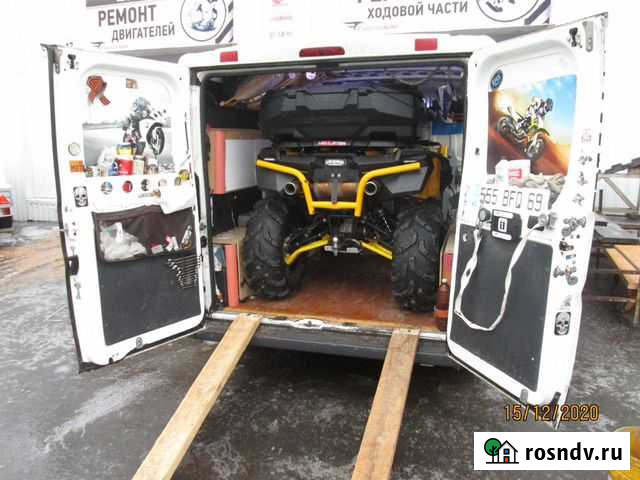 Мотоэвакуатор, перевозка квадроцикла Дубовое - изображение 1